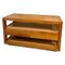 Vintage Oak Console Table with Two Drawers, Image 1