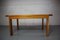 Vintage Elm Dining Table attributed to Maison Regain, 1970s 1