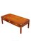 Large Yew Wood Military Campaign Coffee Table, Image 1