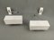 Cubic Wall Lights by Bünte & Remmler, 1960, Set of 2 2