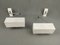 Cubic Wall Lights by Bünte & Remmler, 1960, Set of 2, Image 2