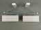 Cubic Wall Lights by Bünte & Remmler, 1960, Set of 2 1