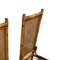 Vintage Wooden and Wicker Chairs, Set of 4 2