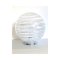 Weiße Murano Glas Tischlampe von Simoeng 1