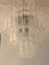Lámpara de araña con tubos cuadrados transparentes de cristal de Murano de Simoeng, Imagen 5