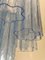 Lampadario Tronchi in vetro di Murano blu in stile Venini di Simoeng, Immagine 7