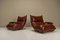 Zinzolo Lounge Chairs by Vittorio Varo for Plan, 1960s, Set of 2 1