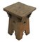 French Country House Brutalist Arts & Crafts Stool, 1910s 3