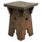 French Country House Brutalist Arts & Crafts Stool, 1910s 1
