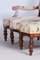 Czech Living Room Set in Beech and Walnut, 1890s, Set of 7, Image 15