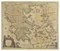 Johannes Janssonius, Antique Map of Greece, Etching, 1650s 1