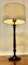 Tall Turned Dark Wood Table Lamp, 1920s 3