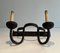 Wrought Iron Clover Sconing, 1950s, Set of 4 5