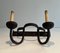 Wrought Iron Clover Sconing, 1950s, Set of 4, Image 5