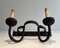 Wrought Iron Clover Sconing, 1950s, Set of 4 7