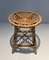 Vintage Rattan Stool, 1970s 1