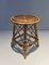 Vintage Rattan Stool, 1970s 2