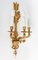 Wandleuchten aus vergoldeter Bronze im Louis XVI Stil, 2er Set 7