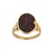 Antique 18k Gold Ring with Red Jasper Gem 8