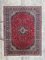 Großer Vintage Teppich im Kashan Stil, 1960er 2