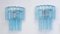 Apliques de pared de tubo de cristal de Murano, 1990. Juego de 2, Imagen 16