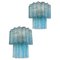 Murano Glass Tube Wall Sconces, 1990, Set of 2 1