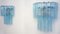 Apliques de pared de tubo de cristal de Murano, 1990. Juego de 2, Imagen 15