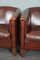 Sheep Leather Armchairs, Set of 2, Image 8
