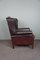 Dark Patinated Sheep Leather Lounge Chair 2