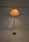 Große Mid-Century Modern Stehlampe in Sandbraun von Meblo Guzzini 5