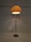Große Mid-Century Modern Stehlampe in Sandbraun von Meblo Guzzini 4