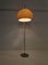 Large Mid-Century Modern Floor Lamp in Sandy Brown from Meblo Guzzini 4