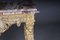 20. Jh. Wandkonsole Vergoldet mit Marmor Modell im Stil von F. Linke 6