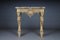 20th Century Wall Console Gilded with Marble Model in the style of F. Linke 3