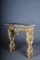 20th Century Wall Console Gilded with Marble Model attributed to F. Linke 14