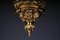 Linterna de fuego francesa Luis XVI de bronce y latón, Imagen 3