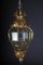 French Louis XVI Fire Lantern in Bronze and Brass, Image 2