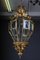 French Louis XVI Fire Lantern in Bronze and Brass 18