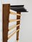 Coat Rack with Hat Rack in Brass, Walnut and Beech attributed to Carl Auböck, 1950s 14