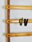 Coat Rack with Hat Rack in Brass, Walnut and Beech attributed to Carl Auböck, 1950s, Image 6