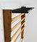 Coat Rack with Hat Rack in Brass, Walnut and Beech attributed to Carl Auböck, 1950s 15
