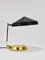 Lampe de Bureau ou de Bureau Mid-Century en Laiton Noir, Autriche, 1960s 2