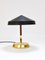 Mid-Century Black Brass Table or Desk Lamp, Austria, 1960s, Image 6