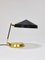 Mid-Century Black Brass Table or Desk Lamp, Austria, 1960s 5