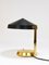 Lampe de Bureau ou de Bureau Mid-Century en Laiton Noir, Autriche, 1960s 8