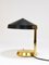 Mid-Century Black Brass Table or Desk Lamp, Austria, 1960s, Image 8
