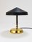 Mid-Century Black Brass Table or Desk Lamp, Austria, 1960s, Image 17