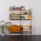 Scandinavian Freestanding Home Office Wall Unit with Desk by J. Texmon, 1960s 5