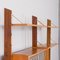 Scandinavian Freestanding Home Office Wall Unit with Desk by J. Texmon, 1960s 13