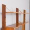 Scandinavian Freestanding Home Office Wall Unit with Desk by J. Texmon, 1960s, Image 13